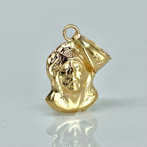 Dije Rostro Cristo Oro amarillo 0,67 Gr / 2,2 Cm