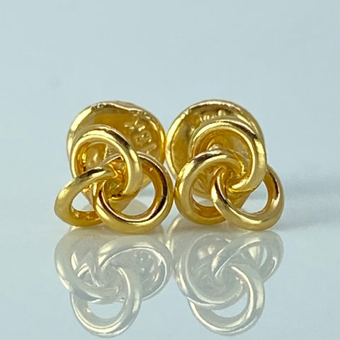 Topos Flor Aros Oro amarillo 0,6 Gr / 6,2 mm †