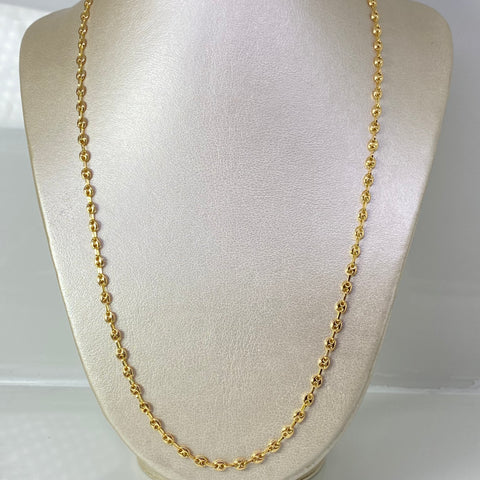 Cadena GC Oro amarillo 18k 6,00 Gr / 3,2 mm / 60,5 Cm †