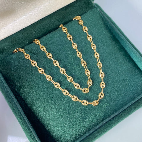 Cadena GC Oro amarillo 18k 4,60 Gr / 3,1 mm / 46 Cm *