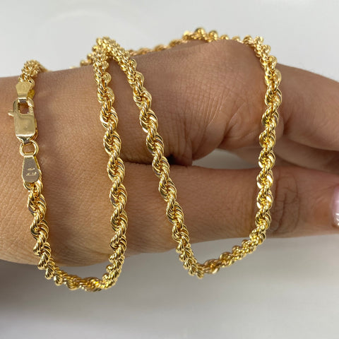 Cadena Italy Lazo Oro amarillo 18k +1 / 8,37 Gr / 3,5 mm / 45,5 Cm *