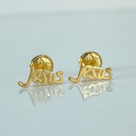 Topos Jesus Oro amarillo 0,68 Gr / 9 mm *