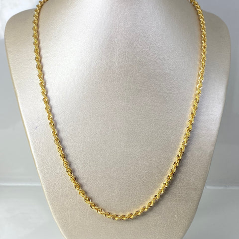 Cadena Italy Lazo Oro amarillo 18k +1 / 10,27 Gr / 3,8 mm / 60 Cm *