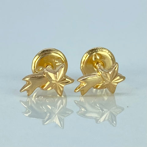 Topos Estrella Fugaz Oro amarillo 0,57 Gr / 7,5 mm †
