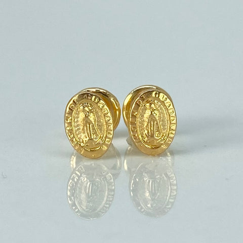 Topos Virgen Guadalupe Oro amarillo 0,55 Gr / 4,7 mm *