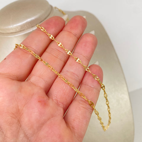 Cadena ● GC Italy Oro amarillo 18k +1 / 3 Gr / 2,7 mm / 60 Cm *