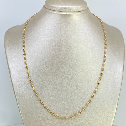Cadena GC Oro amarillo 18k 5,85 Gr / 3,1 mm / 50 Cm *