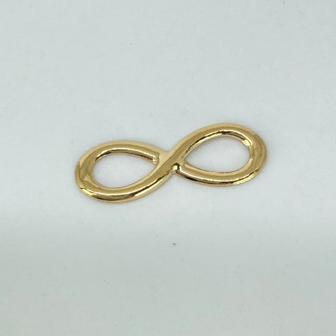 Herraje Infinito Oro amarillo 18k 0,42 Gr / 2,3 Cm