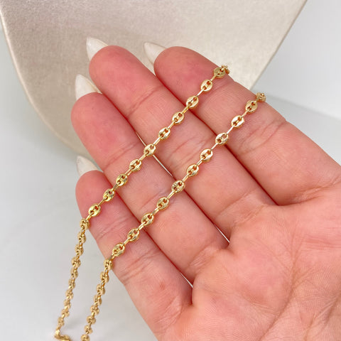 Cadena GC Oro amarillo 4,67 Gr / 3,3 mm / 45 Cm