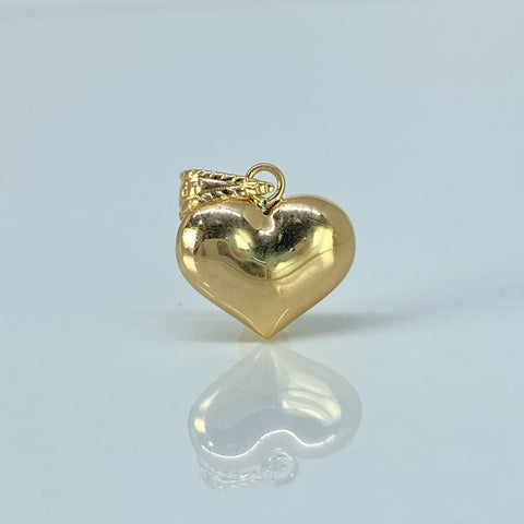 Dije Corazon Oro amarillo 0,58 Gr / 1,6 Cm†