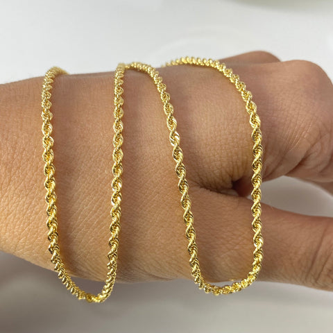 Cadena Italy Lazo Oro amarillo 18k +1 / 2,76 Gr / 2 mm / 45 Cm *