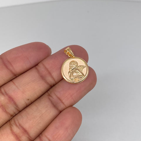 Dije Angel Oro amarillo 1,3 Gr / 2,5 Cm