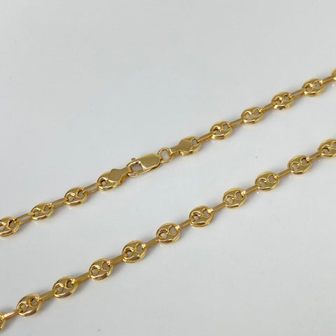 Cadena GC Oro amarillo 18k 8,17 Gr / 4 mm / 60,5 Cm