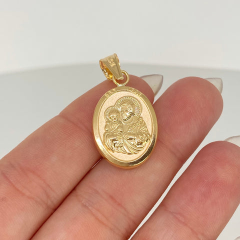 Dije San Jose Oro amarillo 18k 1,85 Gr / 3,2 Cm *