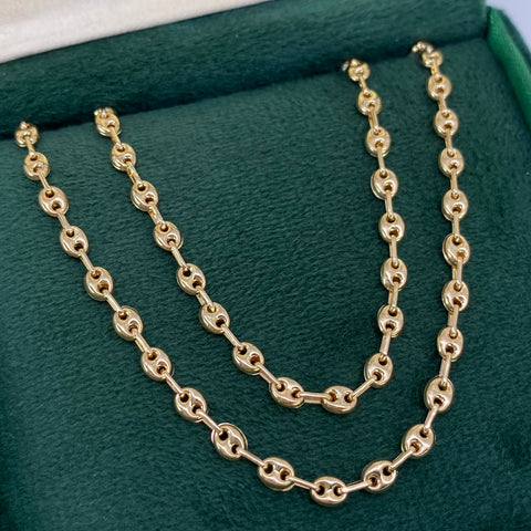 Cadena Baby GC Oro amarillo 18k 6,50 Gr / 3 mm / 60 Cm *