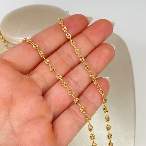 Cadena GC Diamantada Oro amarillo 18k 6,52 Gr / 3,3 mm / 50 Cm *