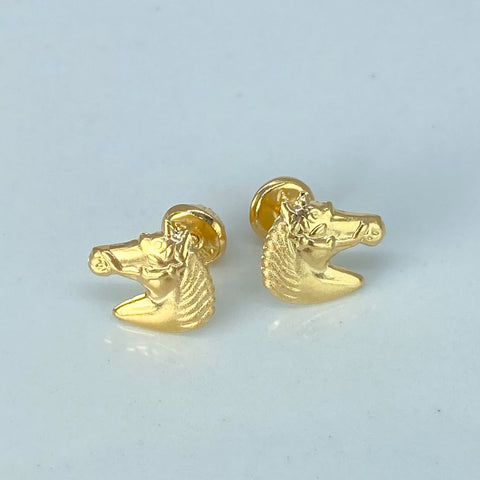 Topos Caballo Oro amarillo 0,83 Gr / 9 mm †