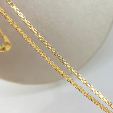 Cadena ● China Oro amarillo 18k 3,25 Gr / 1,6 mm / 45 Cm