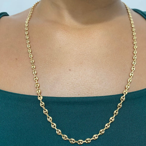 Cadena GC  Oro amarillo 18k 8,21 Gr / 4 mm / 60 Cm