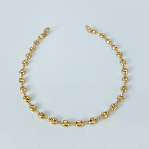 Pulso GC Diamantado Oro amarillo 2,05 Gr / 3,3 mm / 17,6 Cm*