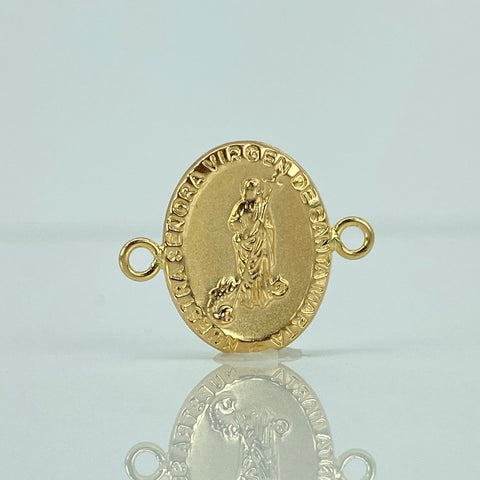 Herraje Virgen Santa Marta Oro amarillo 18k 0,9 Gr / 1,8 Cm  *