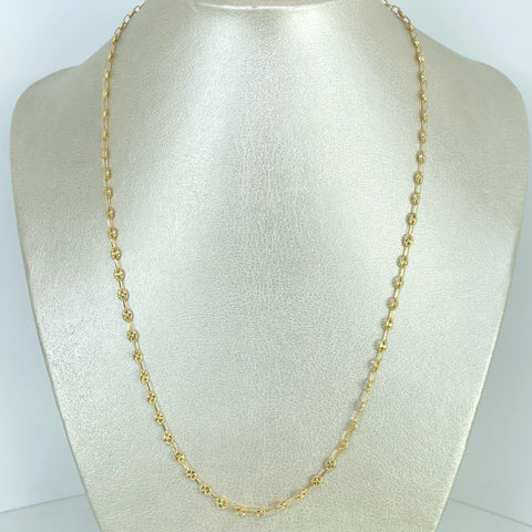 Cadena GC Oro amarillo 18k 4,68 Gr / 3,1 mm / 51 Cm