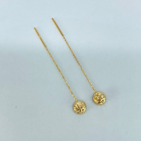 Topos ● Circulo Diamantado (Cadena) Oro amarillo 18k +3 / 0,55 Gr / 6 mm *