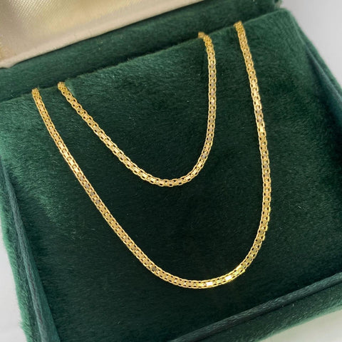 Cadena Italy China  Oro amarillo 18k +1 / 4,19 Gr / 1,4 mm / 60 Cm *
