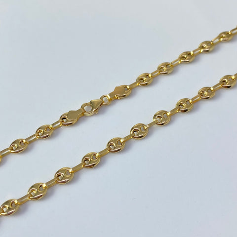Cadena GC Oro amarillo 18k 7,00 Gr / 4 mm / 52 Cm †