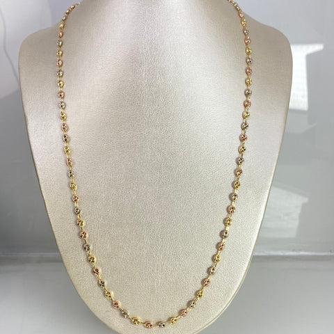 Cadena GC Tres oros 18k 7,82 Gr / 3,9 mm / 60 Cm *