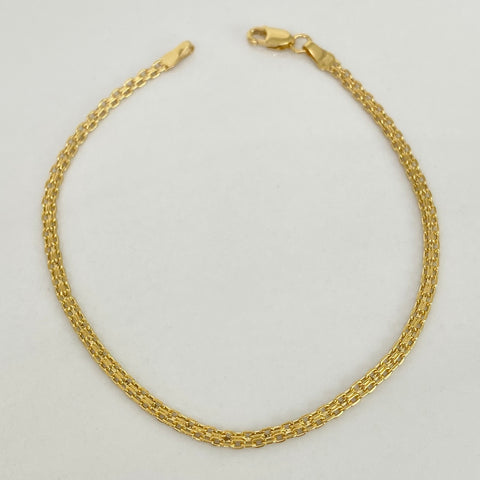 Pulso ● Chino Oro amarillo 18k +1 / 1,65 Gr / 2,2 mm / 19 Cm