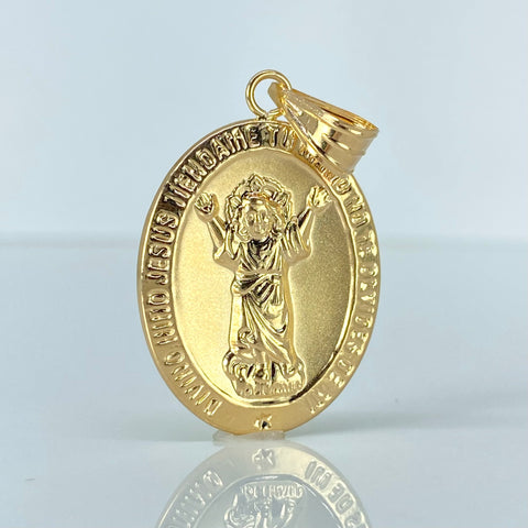 Dije Divino Niño Oro amarillo 18k 3,9 Gr / 4,3 Cm  †
