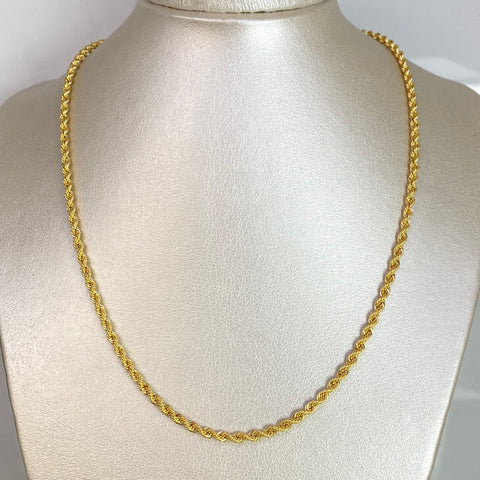 Cadena Italy Lazo Oro amarillo 18k +1 / 6,95 Gr / 3 mm / 50 Cm *