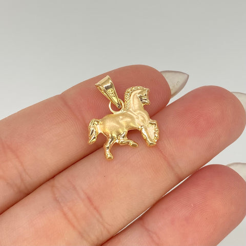 Dije Caballo Oro amarillo 18k 0,95 Gr / 1,8 Cm *