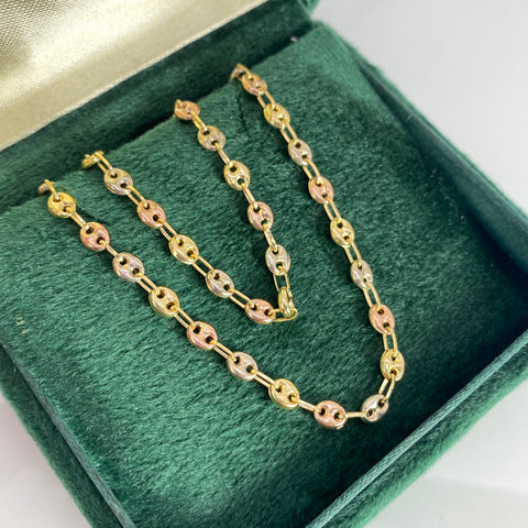 Cadena GC Tres oros 18k 6,60 Gr / 3,9 mm / 50 Cm *