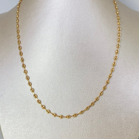 Cadena GC Oro amarillo 18k 4,60 Gr / 3,1 mm / 46 Cm *