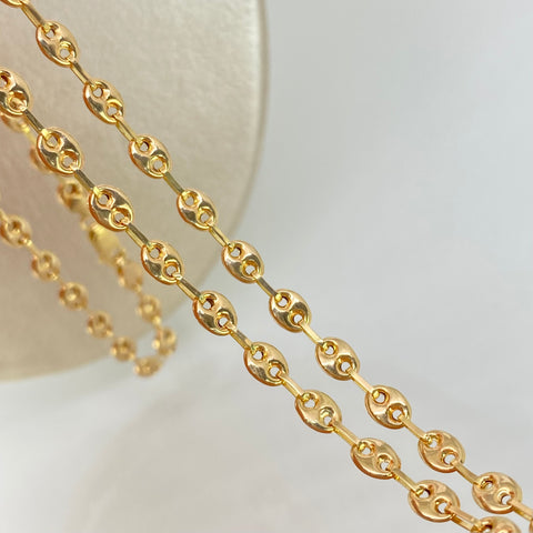 Cadena GC Oro amarillo 9,65 Gr / 4,5 mm / 60 Cm †