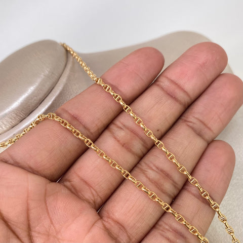 Cadena ● GC Italy Oro amarillo 18k +1 / 3,8 Gr / 2,6 mm / 45 Cm †