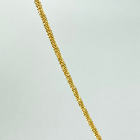 Pulso ● Franco Oro amarillo 18k +2 / 1,7 Gr / 1,5 mm / 21 Cm *