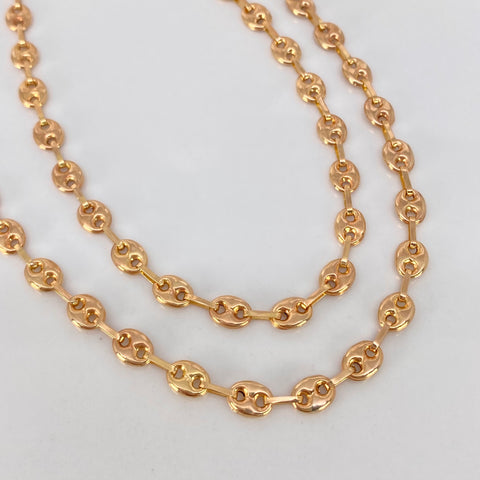Cadena GC Oro amarillo 8,20 Gr / 4,5 mm / 51 Cm *