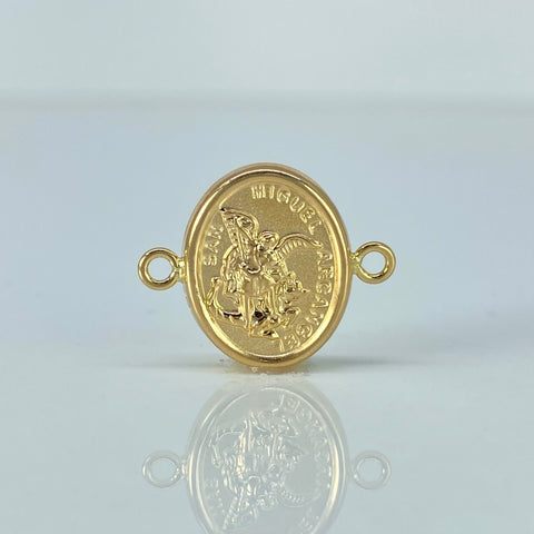 Herraje San Miguel Arcangel  Oro amarillo 1,1 Gr / 1,8 Cm †