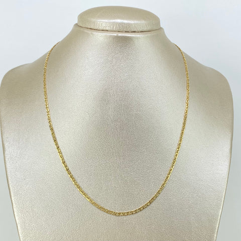 Cadena ● Escalera Oro amarillo 18k 2,8 Gr / 2,2 mm / 45 Cm