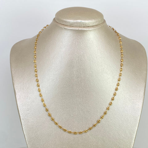 Cadena GC Oro amarillo 18k 4,35 Gr / 3,3 mm / 45 Cm *