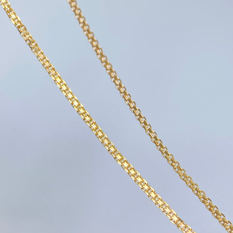 Cadena China Oro amarillo 18k 2,33 Gr / 1,2 mm / 60 Cm †