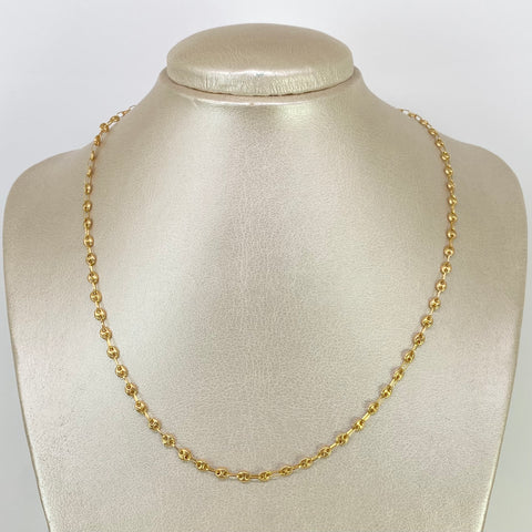 Cadena GC Oro amarillo 18k 4,29 Gr / 3,3 mm / 45 Cm