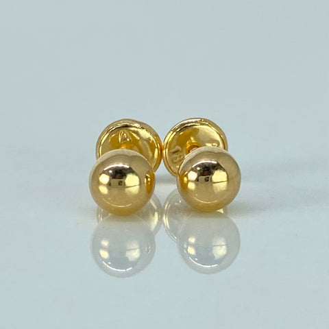 Topos Bolas Lisas Oro amarillo 0,52 Gr / 5 mm *