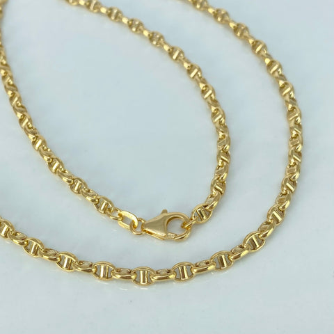 Cadena ● GC Italy Oro amarillo 18k +1 / 7,8 Gr / 3,6 mm / 50 Cm