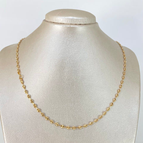 Cadena GC Diamantada Oro amarillo 18k 5,60 Gr / 3,3 mm / 45 Cm
