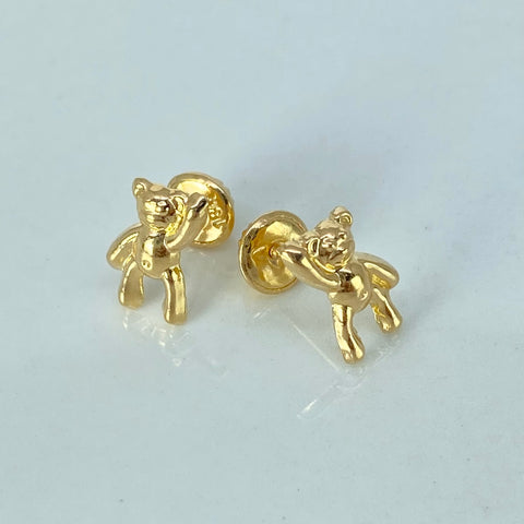 Topos Oso Mano Alzada Oro amarillo 0,7 Gr / 6 mm †