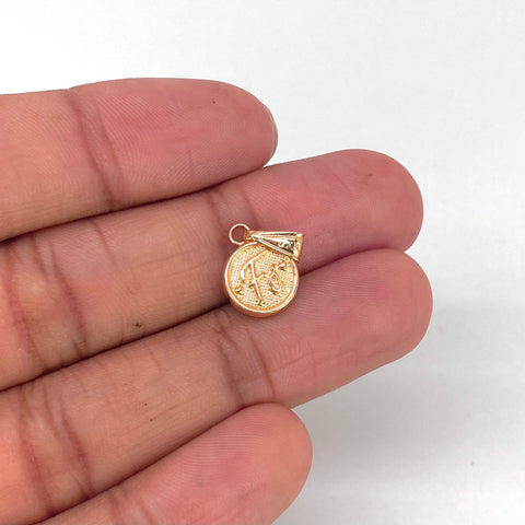 Dije Fe Oro amarillo 0,65 Gr / 2 Cm *